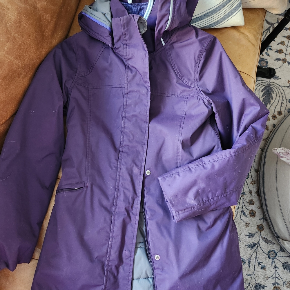 Ivivva Purple Kids Puffer Jacket Sz10